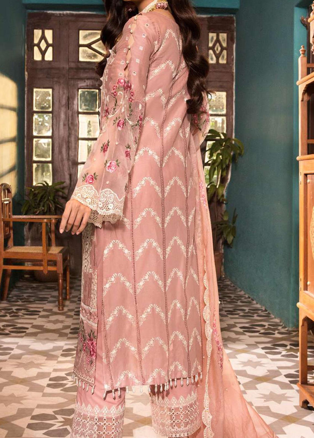 Elaf Embroidered Lawn Suits Unstitched 3 Piece EL22F EFC 03A - Festive Collection