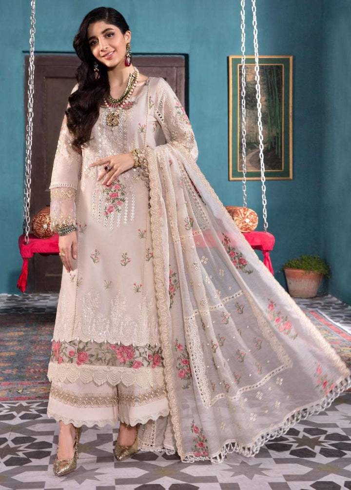 Elaf Embroidered Lawn Suits Unstitched 3 Piece EL22F EFC 04A - Festive Collection