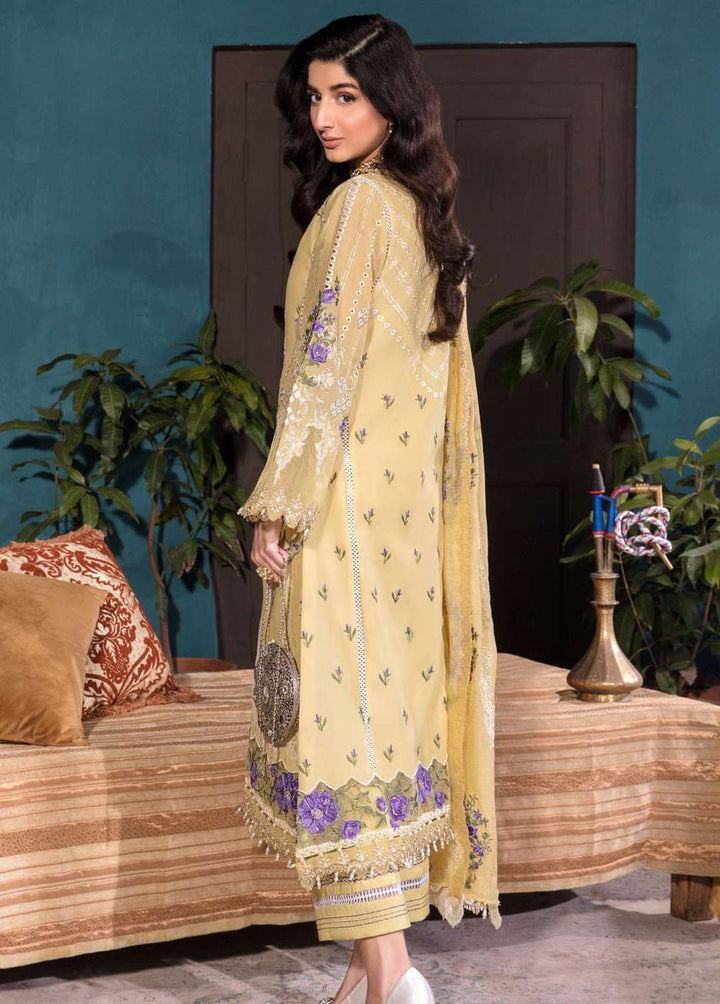 Elaf Embroidered Lawn Suits Unstitched 3 Piece EL22F EFC 04B - Festive Collection