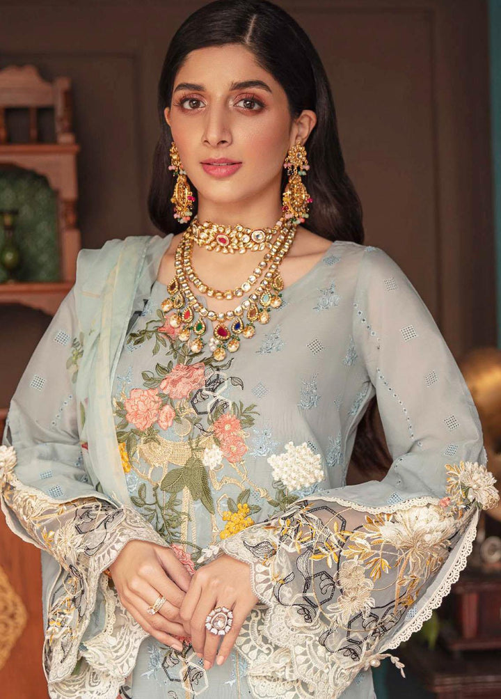Elaf Embroidered Lawn Suits Unstitched 3 Piece EL22F EFC 08 - Festive Collection