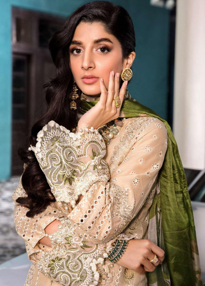 Elaf Embroidered Lawn Suits Unstitched 3 Piece EL22F EFC 09 - Festive Collection