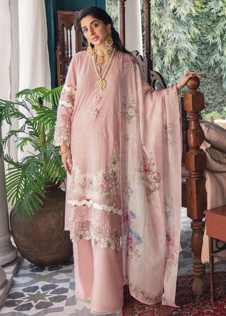 Elaf Embroidered Lawn Suits Unstitched 3 Piece EL22F EFC 10 - Festive Collection