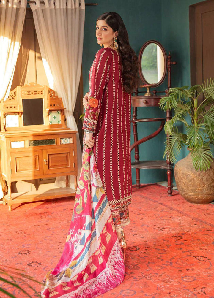 Elaf Embroidered Lawn Suits Unstitched 3 Piece EL22F EFC 11B - Festive Collection