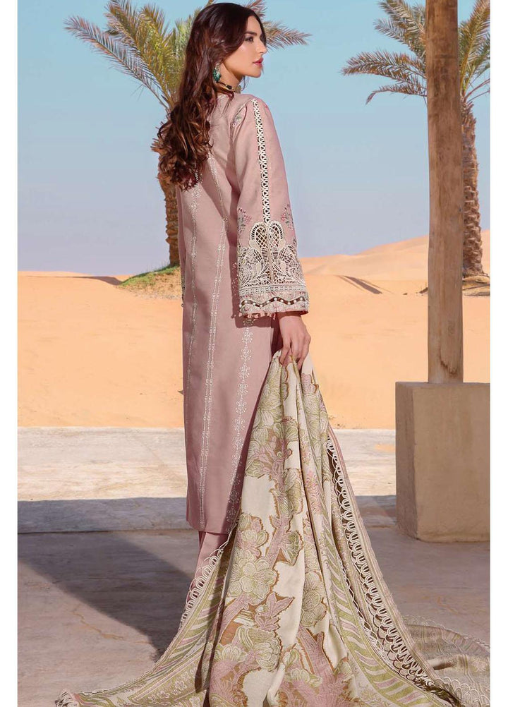 Elaf Embroidered Slub Khaddar Suits Unstitched 3 Piece EF22LW ELW-01 - Winter Collection