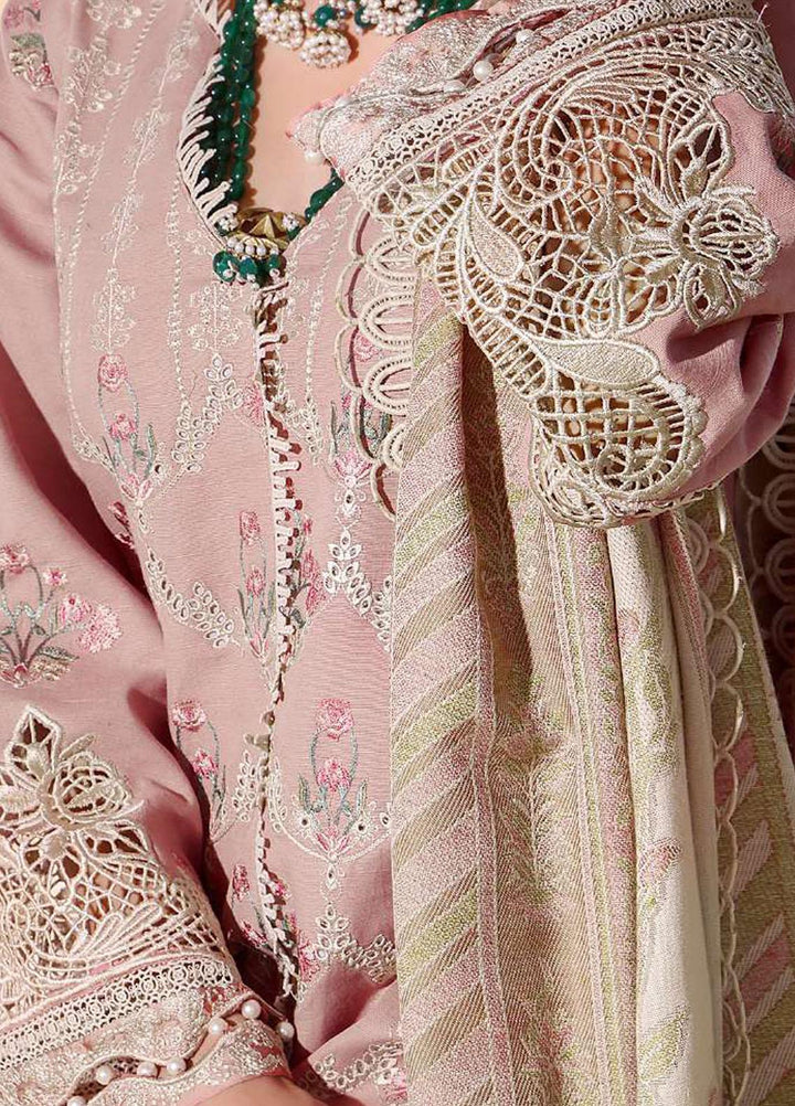 Elaf Embroidered Slub Khaddar Suits Unstitched 3 Piece EF22LW ELW-01 - Winter Collection