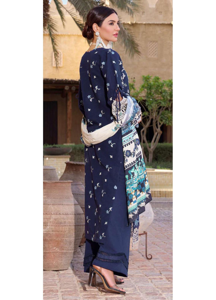 Elaf Embroidered Slub Khaddar Suits Unstitched 3 Piece EF22LW ELW-09 - Winter Collection