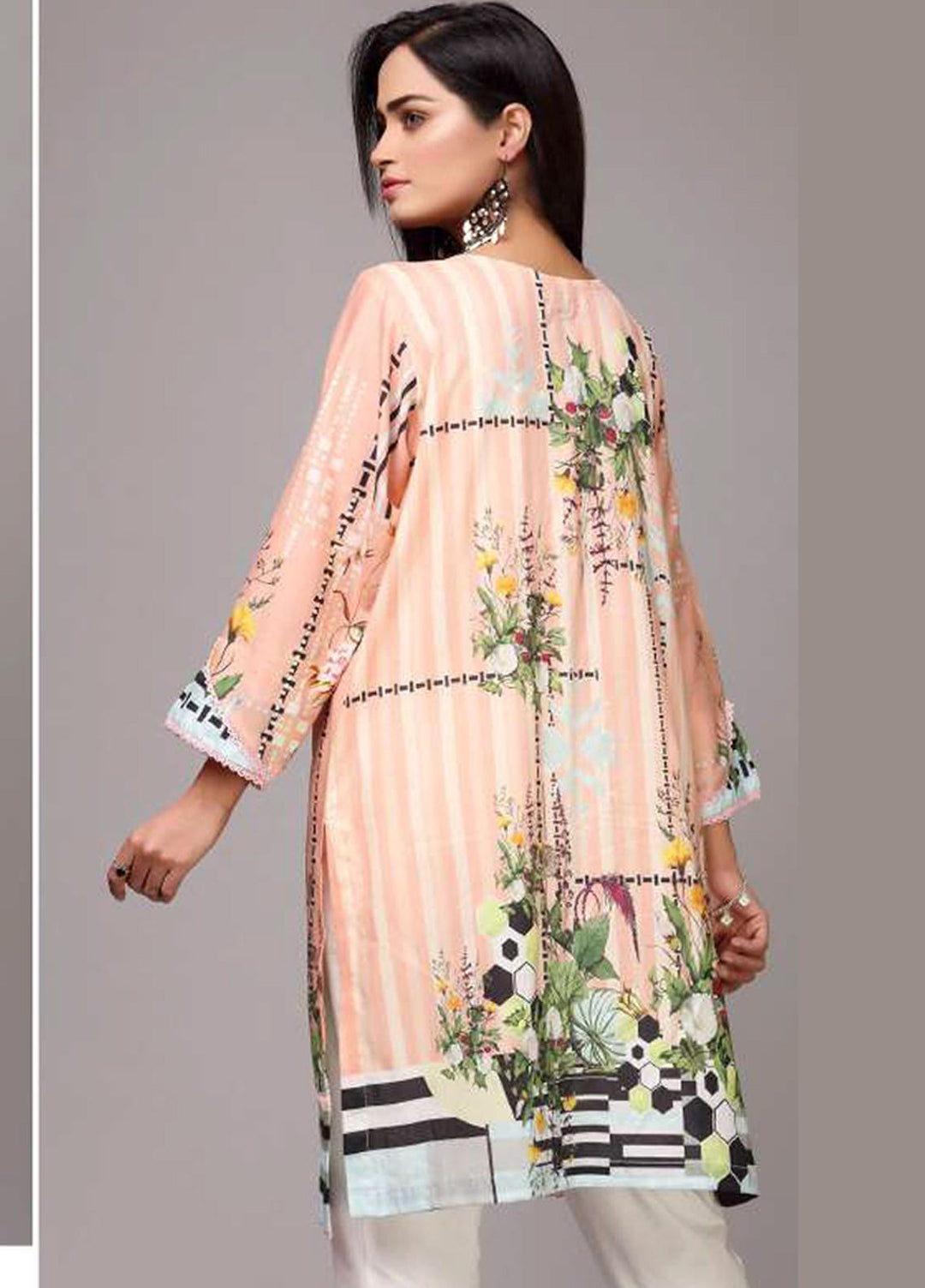 Elaf Printed Lawn Stitched Kurtis EL21PK EP-13