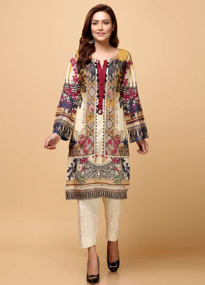 Elaf Printed Lawn Stitched Kurtis EL21PK EP-14