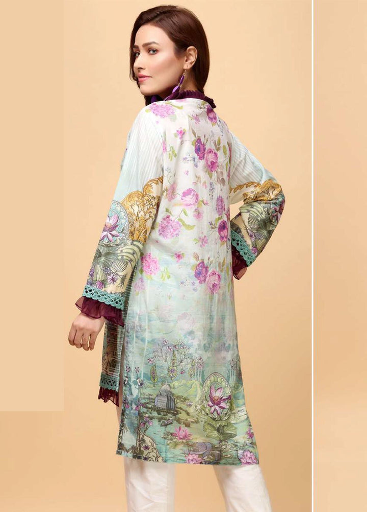 Elaf Printed Lawn Stitched Kurtis EL21PK EP-18