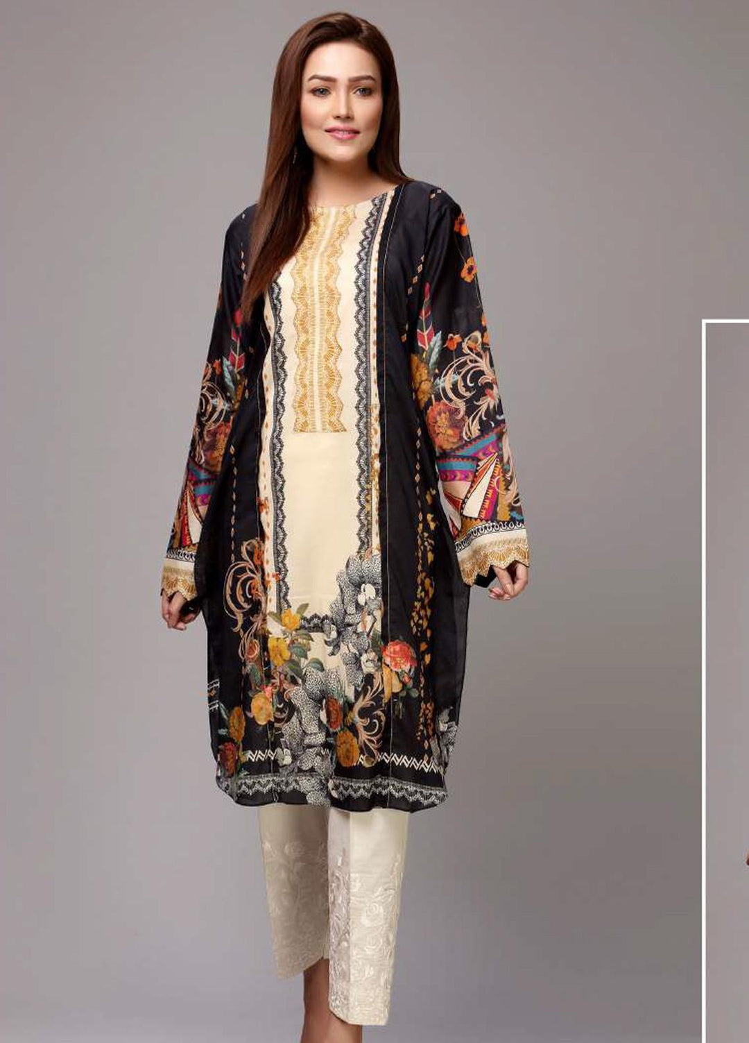 Elaf Printed Lawn Stitched Kurtis EL21PK EP-19