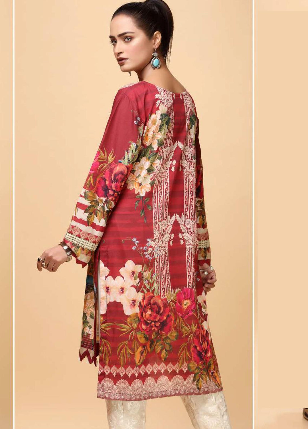 Elaf Printed Lawn Stitched Kurtis EL21PK EP-22