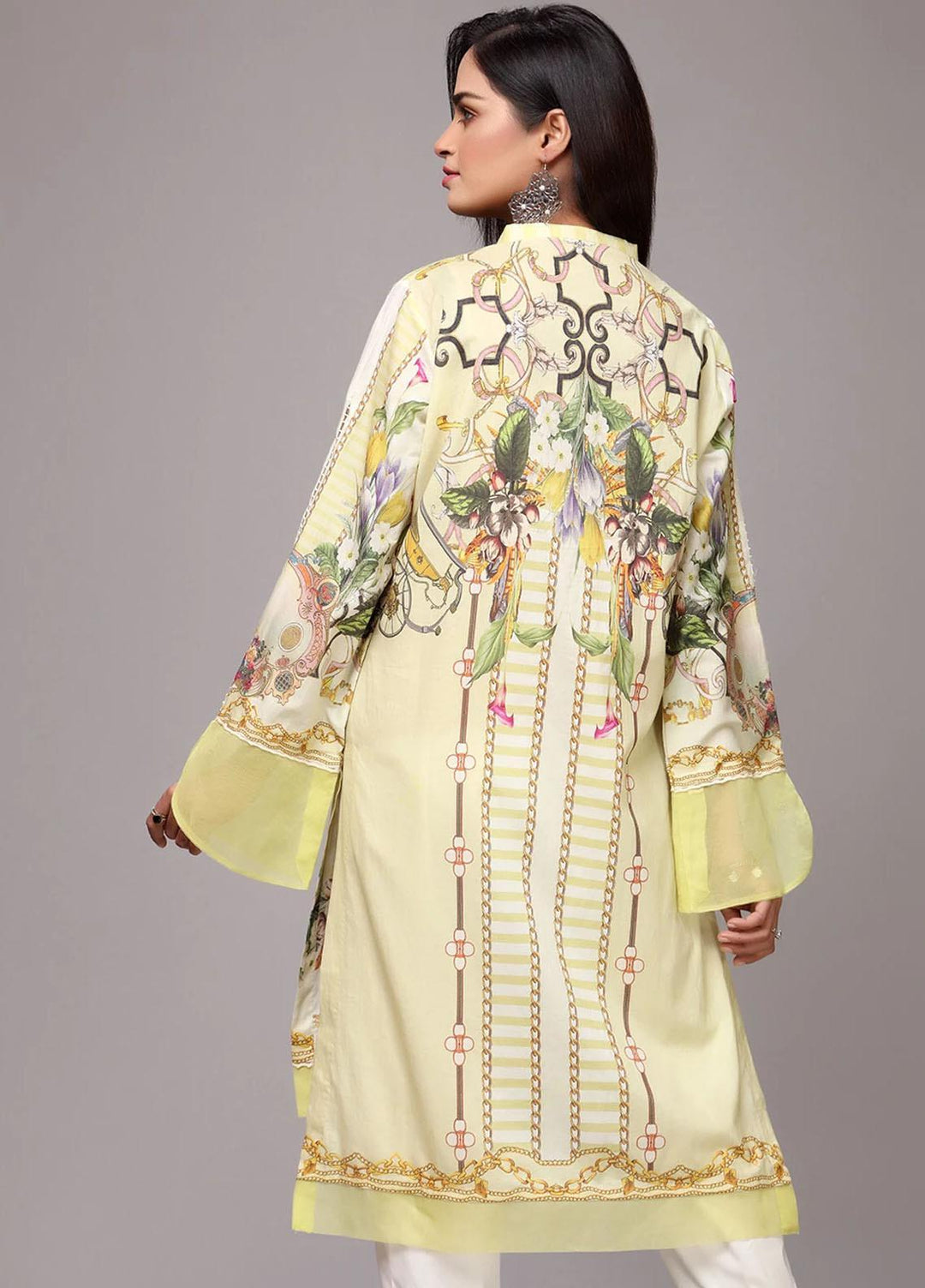 Elaf Printed Lawn Stitched Kurtis EL21PK EP-23