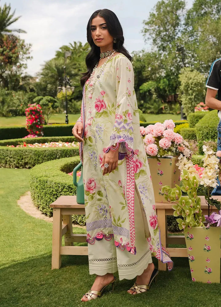 Elaf Printed Lawn Suits Unstitched 3 Piece EF24PL EEP-03B Meadow Magic
