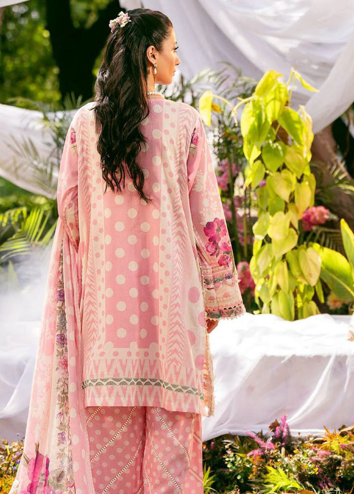 Elaf Printed Lawn Suits Unstitched 3 Piece EF25EP EPS-2 A - Summer Collection