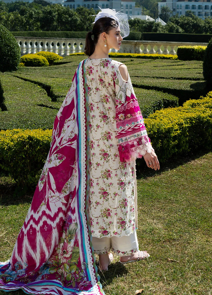 Elaf Printed Lawn Suits Unstitched 3 Piece EF25PL EPE-05 A - Summer Collection