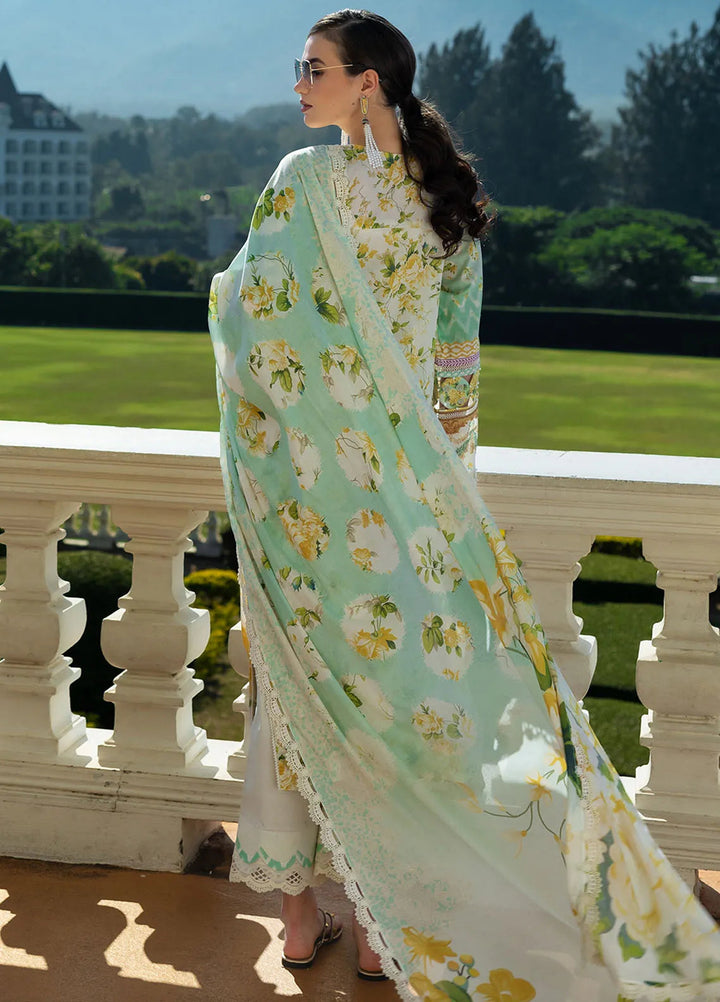 Elaf Printed Lawn Suits Unstitched 3 Piece EF25PL EPE-06 A - Summer Collection