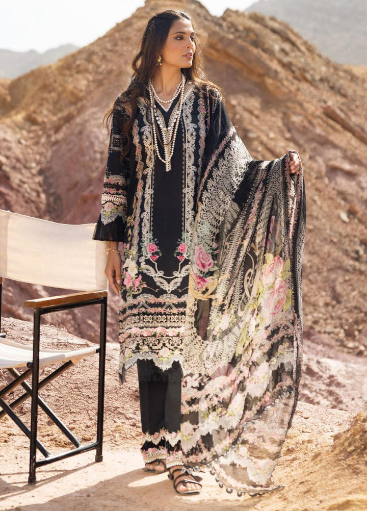 Elaf Embroidered Lawn Suits Unstitched 3 Piece EF23SL ESC-03A - Summer Collection