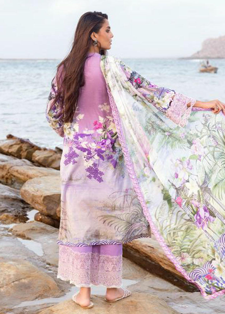 Elaf Embroidered Lawn Suits Unstitched 3 Piece EF23SL ESC-06B - Summer Collection