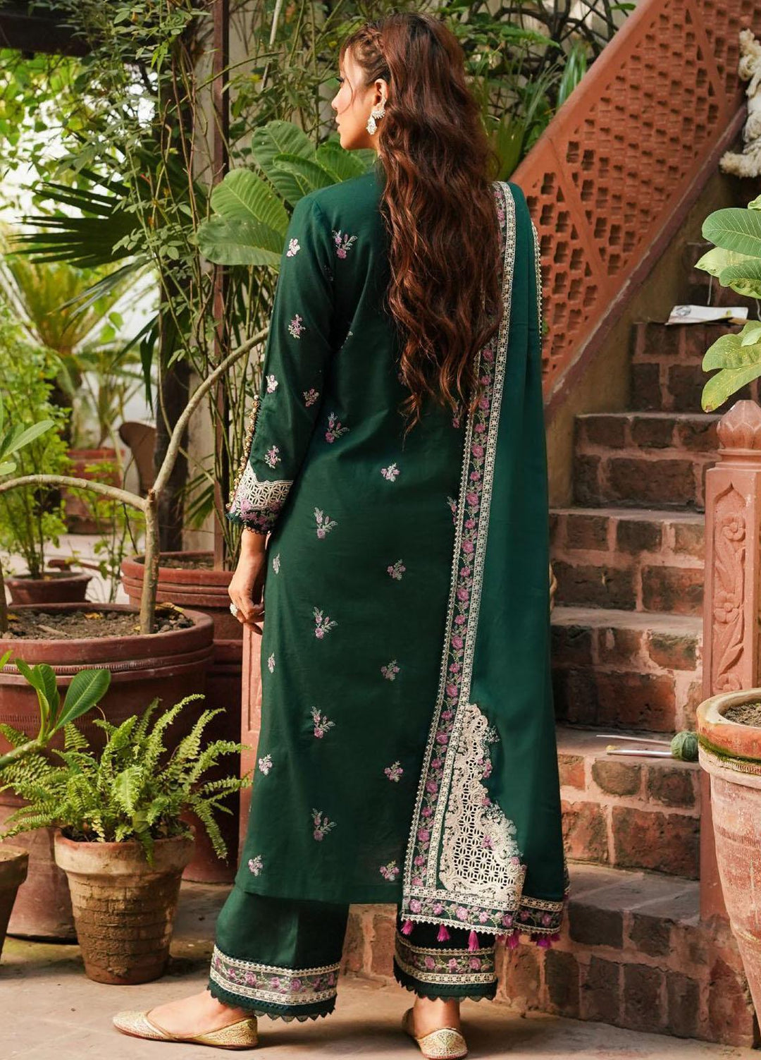 Elaf Embroidered Khaddar Suits Unstitched 3 Piece EF23LW EKW-01B Arzoo - Winter Collection