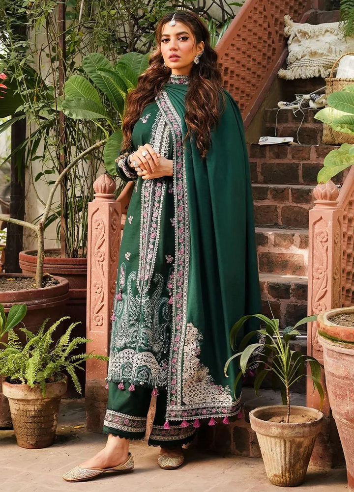 Elaf Embroidered Khaddar Suits Unstitched 3 Piece EF23LW EKW-01B Arzoo - Winter Collection