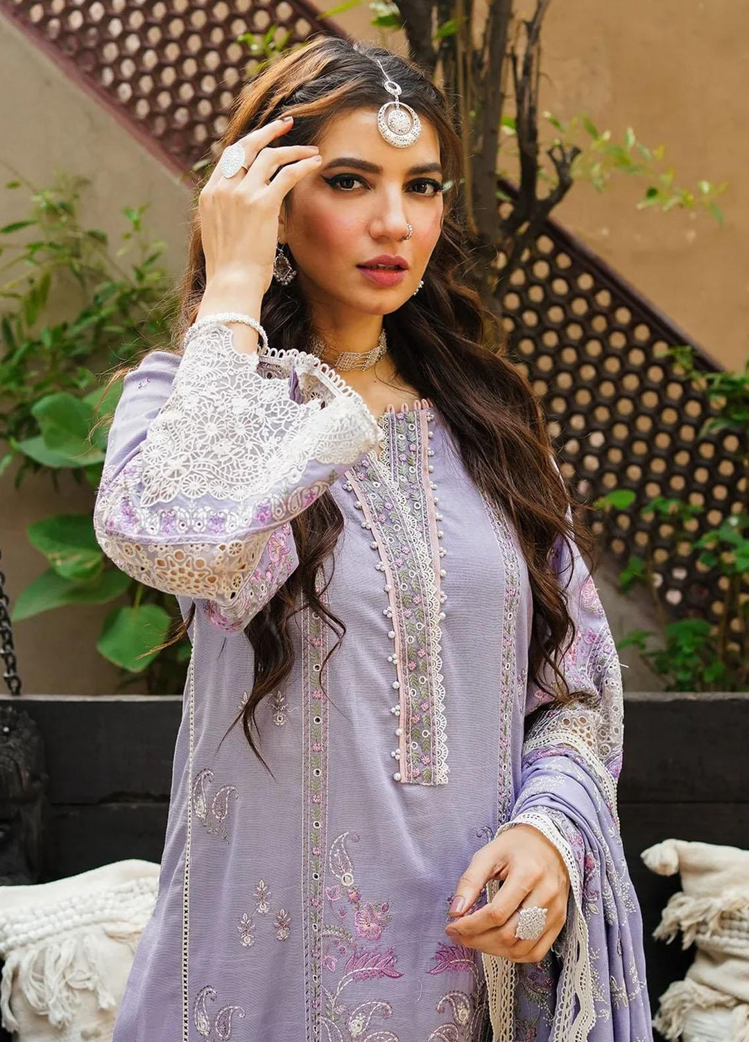 Elaf Embroidered Khaddar Suits Unstitched 3 Piece EF23LW EKW-03 Khawab - Winter Collection