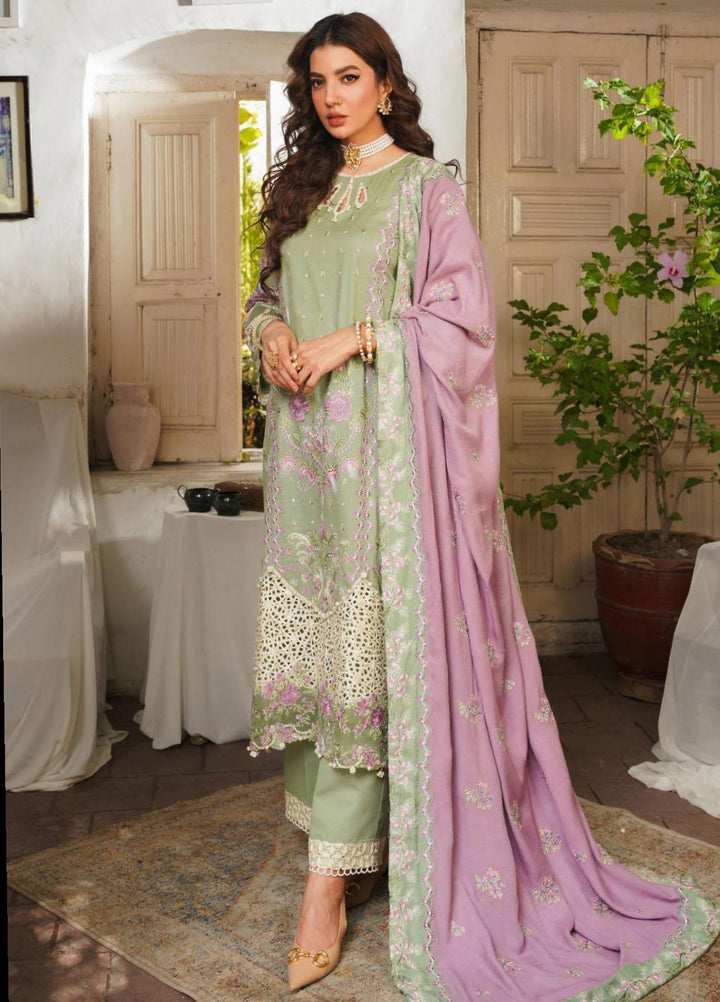 Elaf Embroidered Khaddar Suits Unstitched 3 Piece EF23LW EKW-04A Gulsaan - Winter Collection