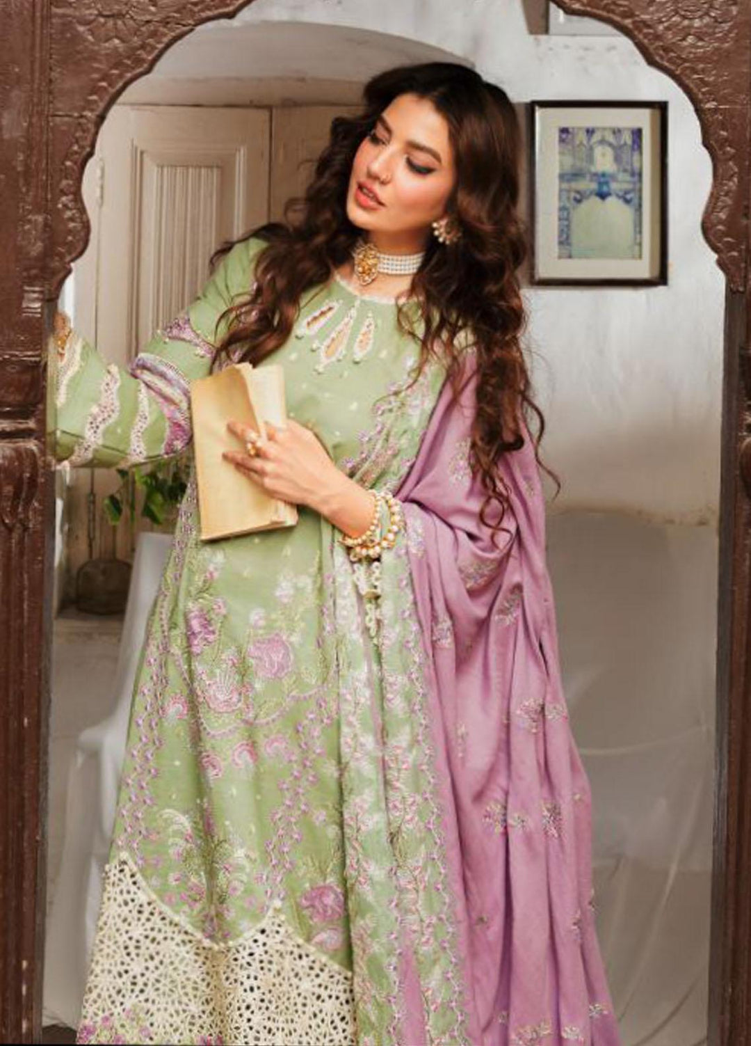 Elaf Embroidered Khaddar Suits Unstitched 3 Piece EF23LW EKW-04A Gulsaan - Winter Collection