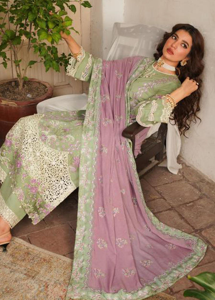 Elaf Embroidered Khaddar Suits Unstitched 3 Piece EF23LW EKW-04A Gulsaan - Winter Collection