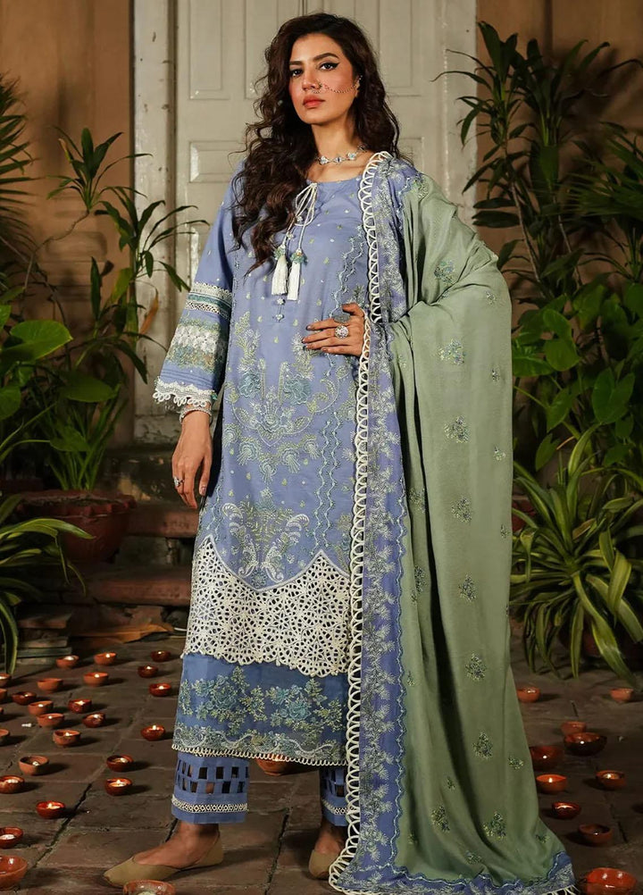 Elaf Embroidered Khaddar Suits Unstitched 3 Piece EF23LW EKW-04B Afsana - Winter Collection