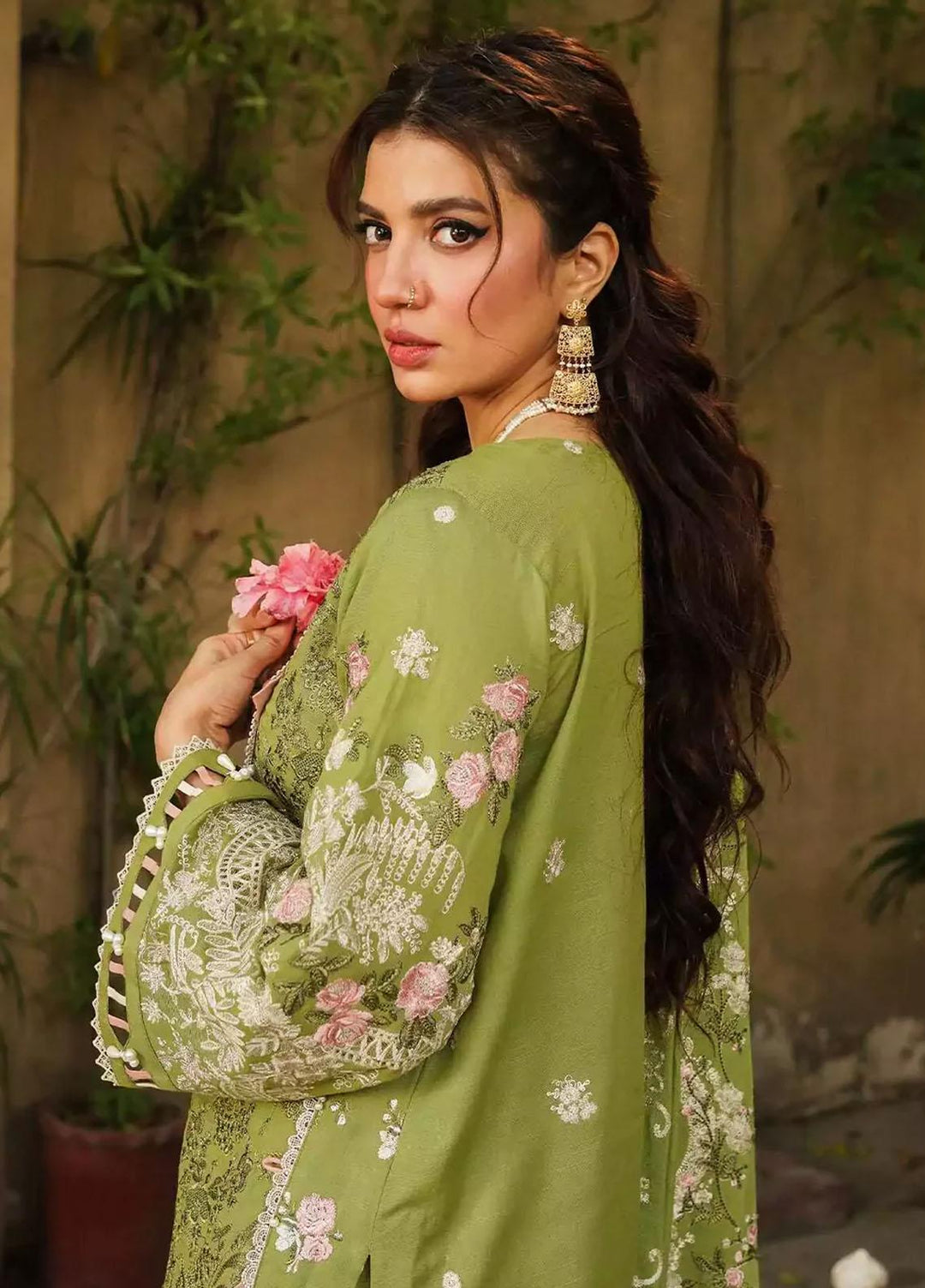 Elaf Embroidered Khaddar Suits Unstitched 3 Piece EF23LW EKW-05 Aabroo - Winter Collection