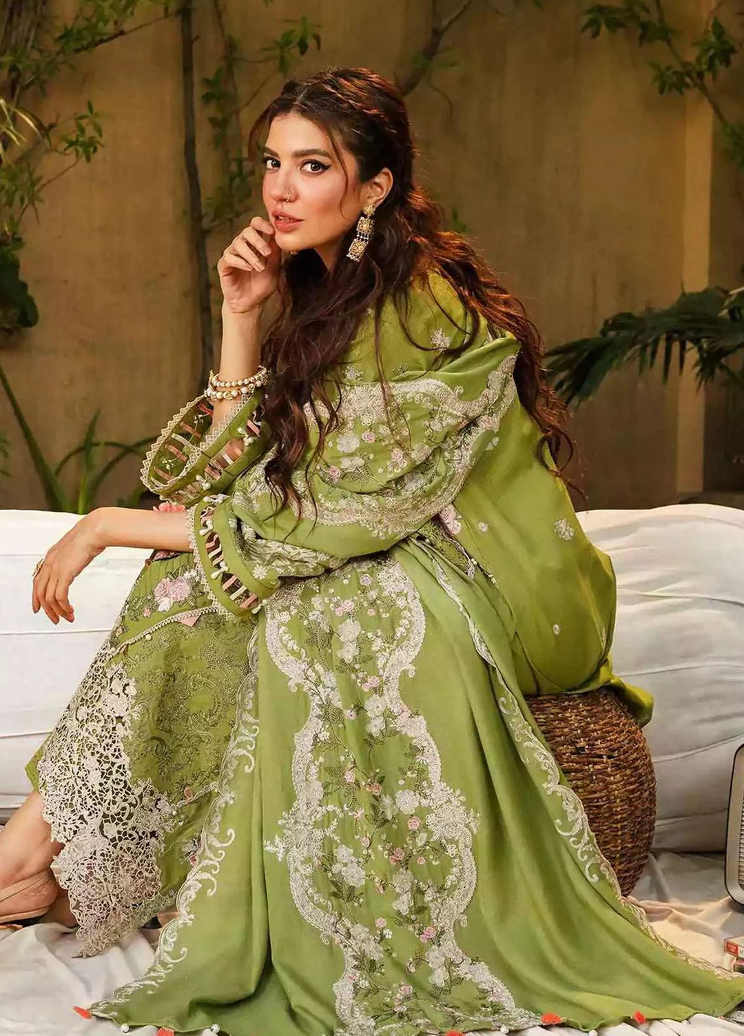 Elaf Embroidered Khaddar Suits Unstitched 3 Piece EF23LW EKW-05 Aabroo - Winter Collection