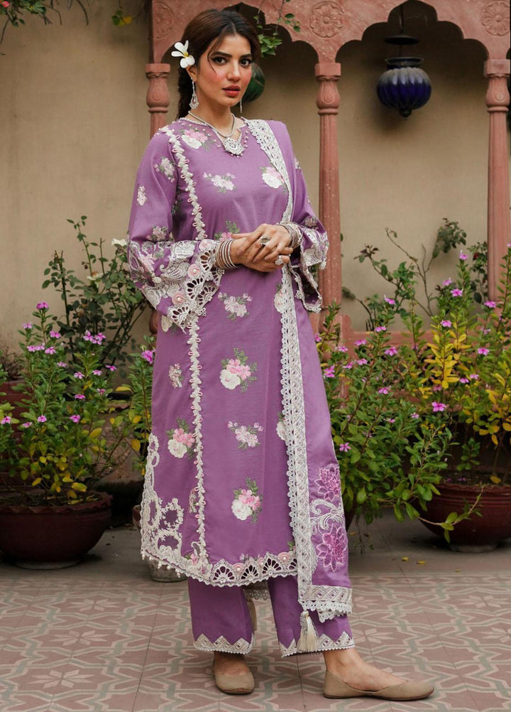 Elaf Embroidered Khaddar Suits Unstitched 3 Piece EF23LW EKW-06 Roshni - Winter Collection