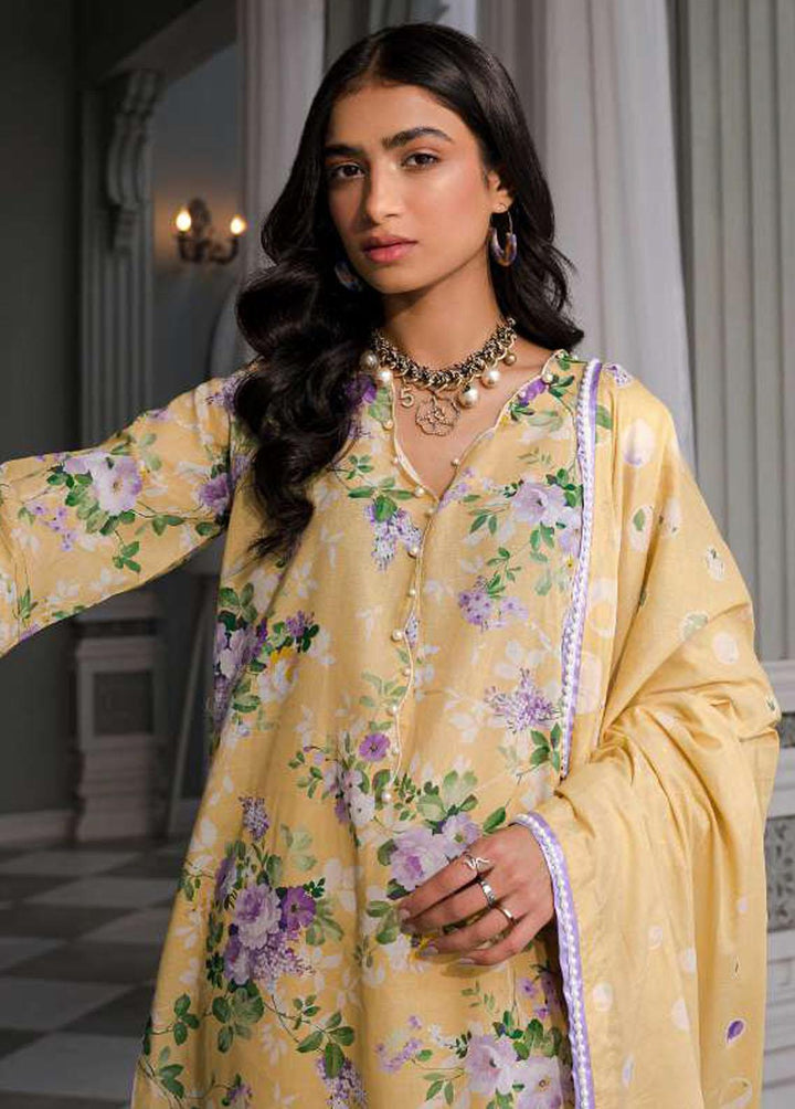 Elaf Printed Lawn Suits Unstitched 3 Piece EF23L EPP-05A - Summer Collection