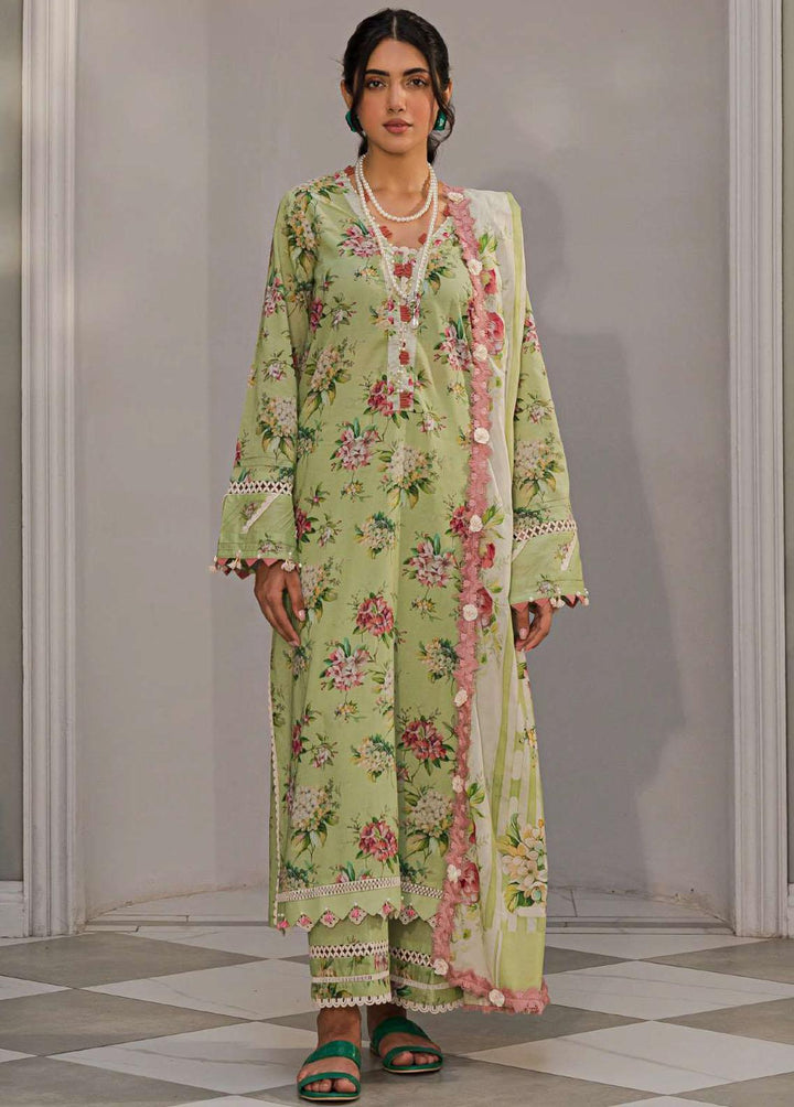 Elaf Printed Lawn Suits Unstitched 3 Piece EF23L EPP-06A - Summer Collection