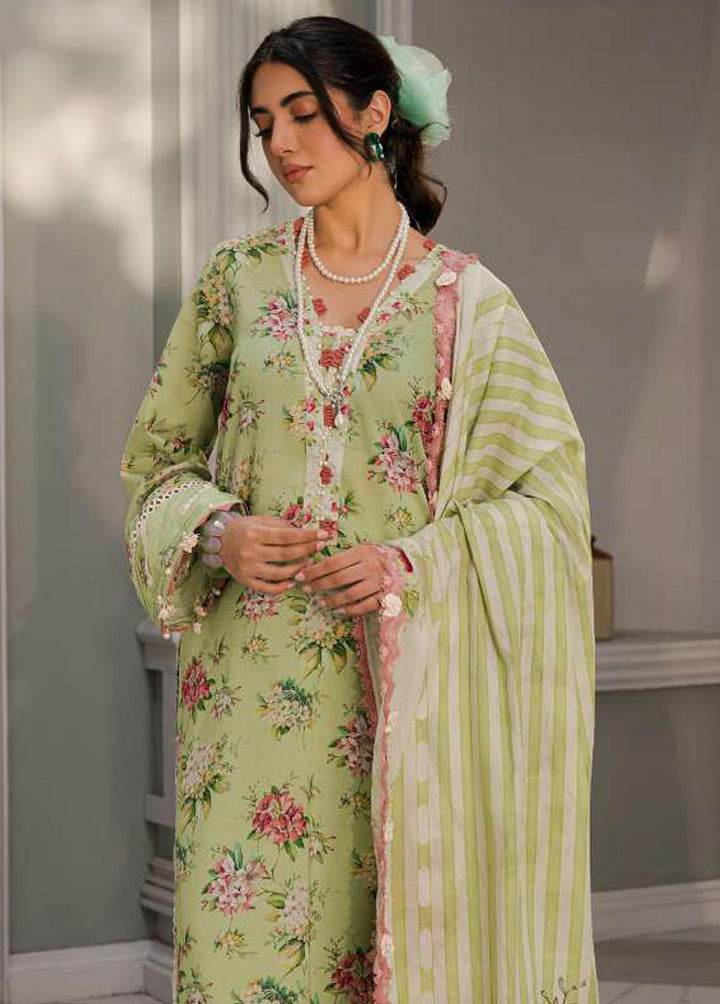 Elaf Printed Lawn Suits Unstitched 3 Piece EF23L EPP-06A - Summer Collection