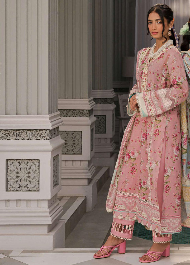 Elaf Printed Lawn Suits Unstitched 3 Piece EF23L EPP-07A - Summer Collection