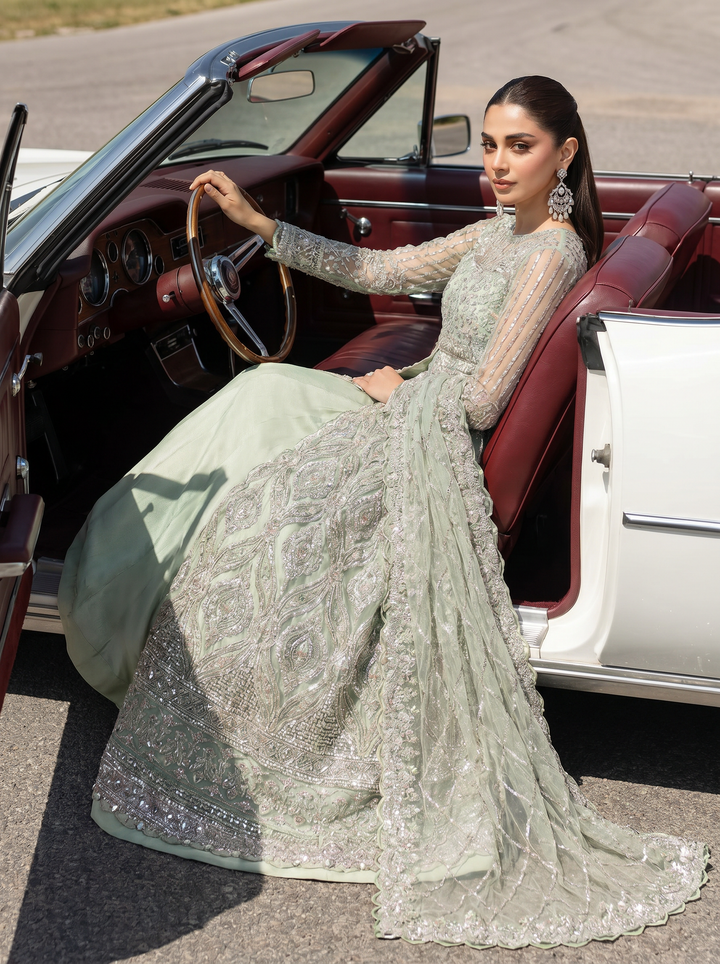 Stardom by Elaf Unstitched Luxury Formals Embroidered Net 3 Piece Suits  EL25SF D-ESH-10 Diana - Formal Collection