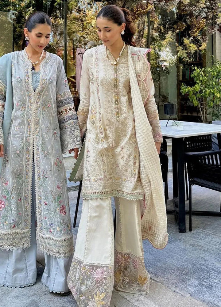 Elan Embroidered Lawn Suits Unstitched 3 Piece EL24L D-05A Neziha - Summer Collection