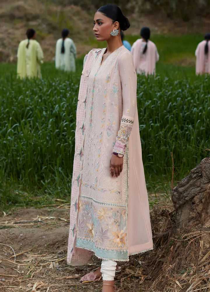 Elan Embroidered Lawn Suits Unstitched 3 Piece EL24L D-05B Neziha - Summer Collection