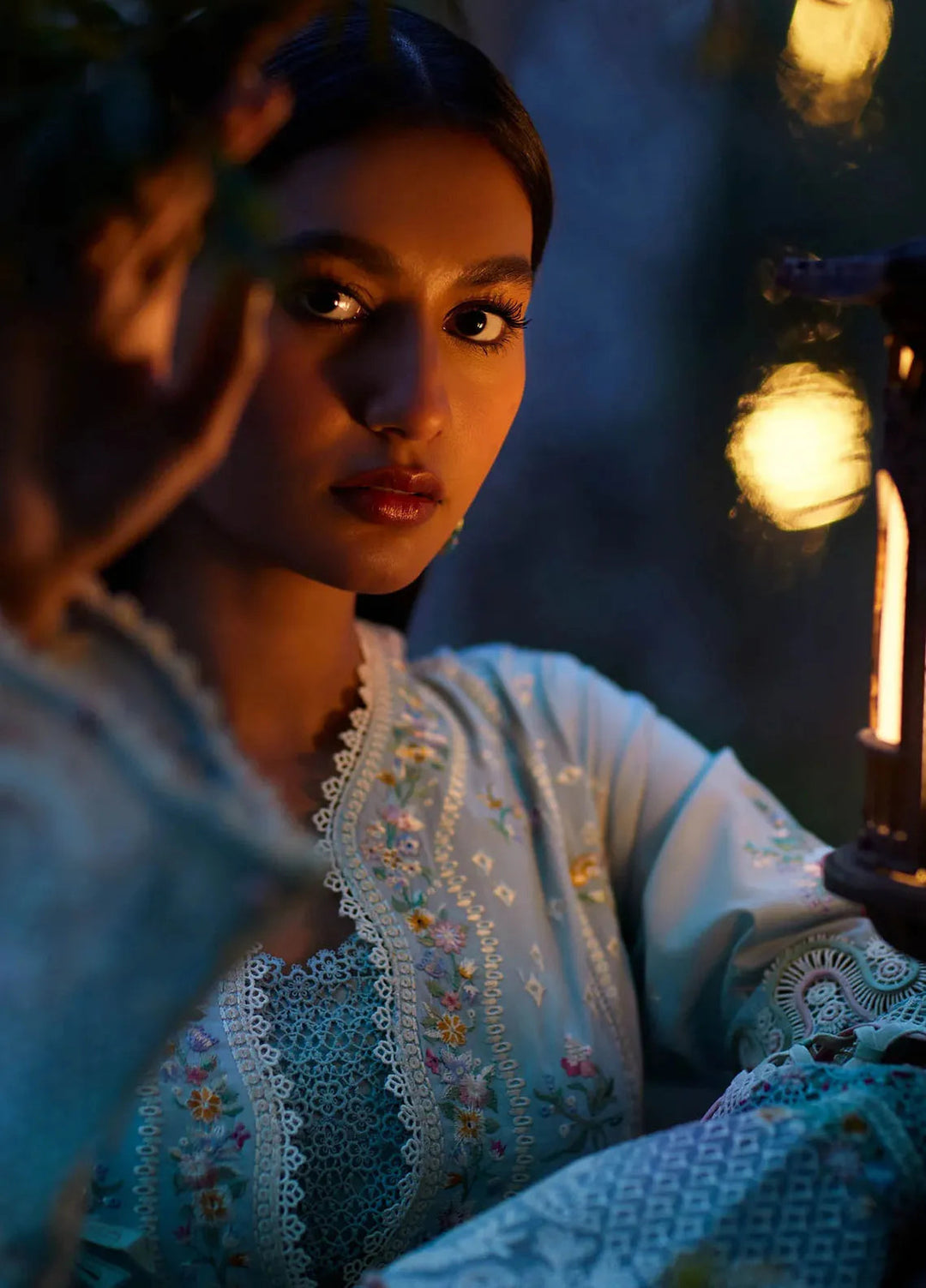 Elan Embroidered Lawn Suits Unstitched 3 Piece EL24L D-11A Mirzeta - Summer Collection