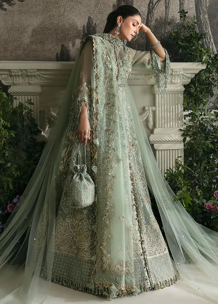 Elan Embroidered Suits Unstitched 3 Piece EC24-06 Sea Of Serenity - Wedding Collection