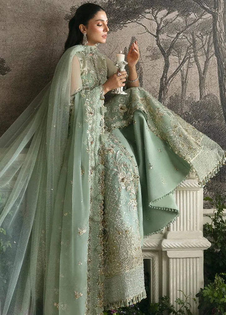 Elan Embroidered Suits Unstitched 3 Piece EC24-06 Sea Of Serenity - Wedding Collection