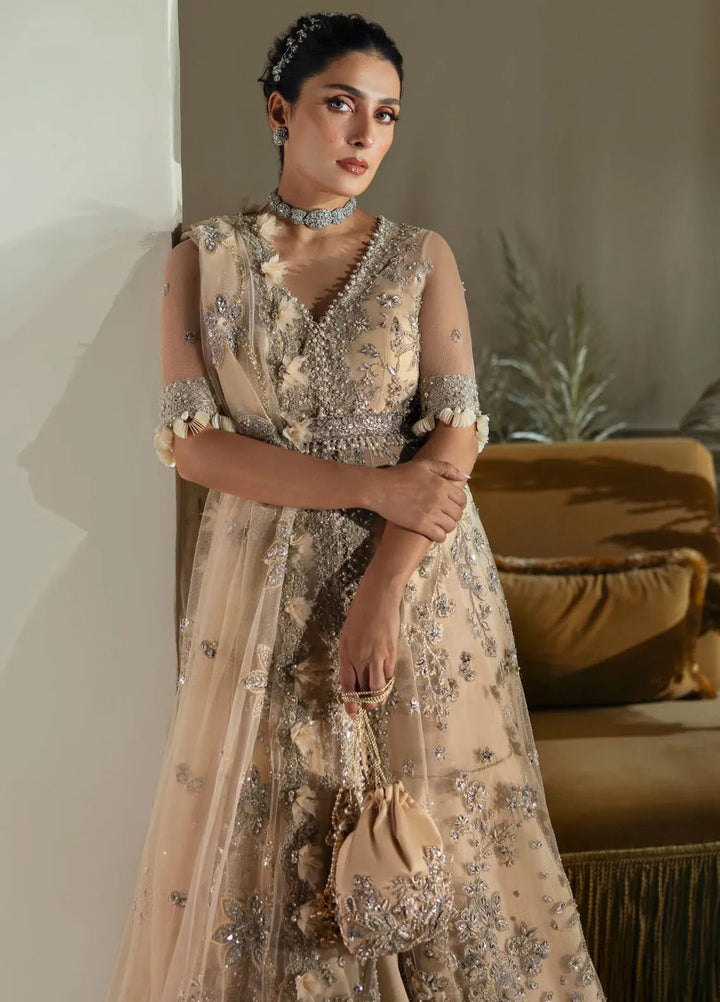 Elan Embroidered Suits Unstitched 3 Piece EC24-08 Pearl Of Tranquility - Wedding Collection