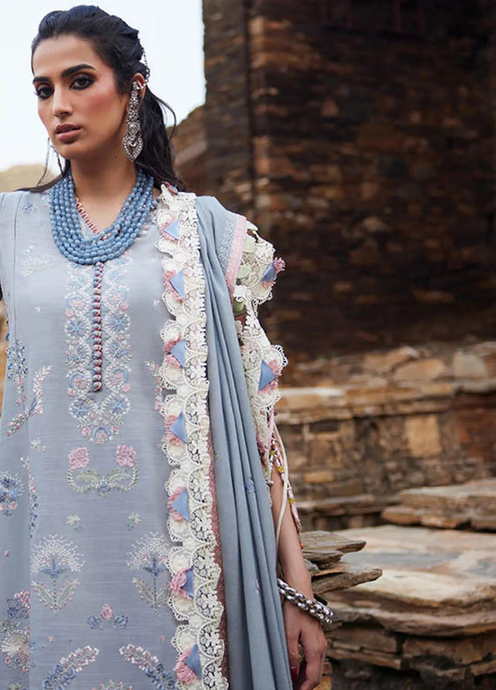 Elan Embroidered Suits Unstitched 3 Piece EL24W EW24-01 Seraphina - Winter Collection