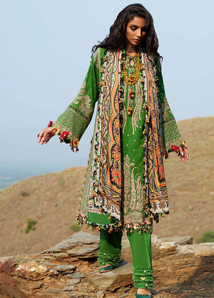 Elan Embroidered Suits Unstitched 3 Piece EL24W EW24-03 Cora - Winter Collection