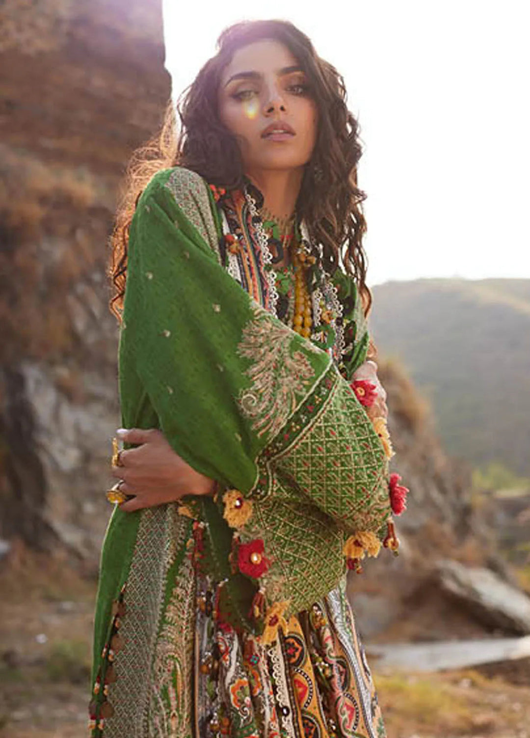 Elan Embroidered Suits Unstitched 3 Piece EL24W EW24-03 Cora - Winter Collection