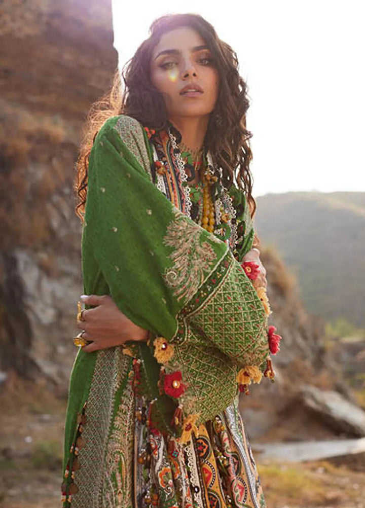 Elan Embroidered Suits Unstitched 3 Piece EL24W EW24-03 Cora - Winter Collection