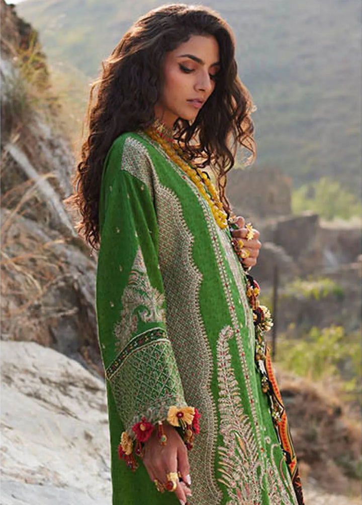 Elan Embroidered Suits Unstitched 3 Piece EL24W EW24-03 Cora - Winter Collection