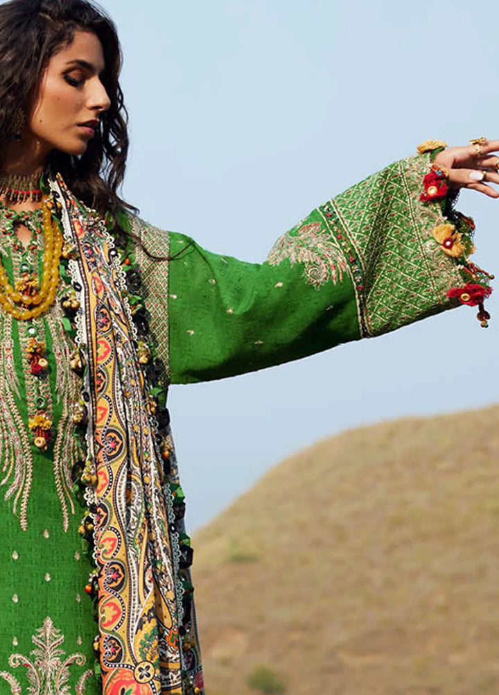 Elan Embroidered Suits Unstitched 3 Piece EL24W EW24-03 Cora - Winter Collection