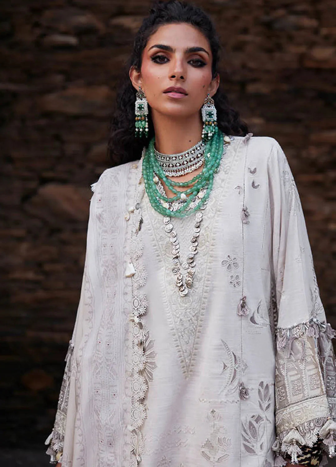 Elan Embroidered Suits Unstitched 3 Piece EL24W EW24-05 Thalina - Winter Collection